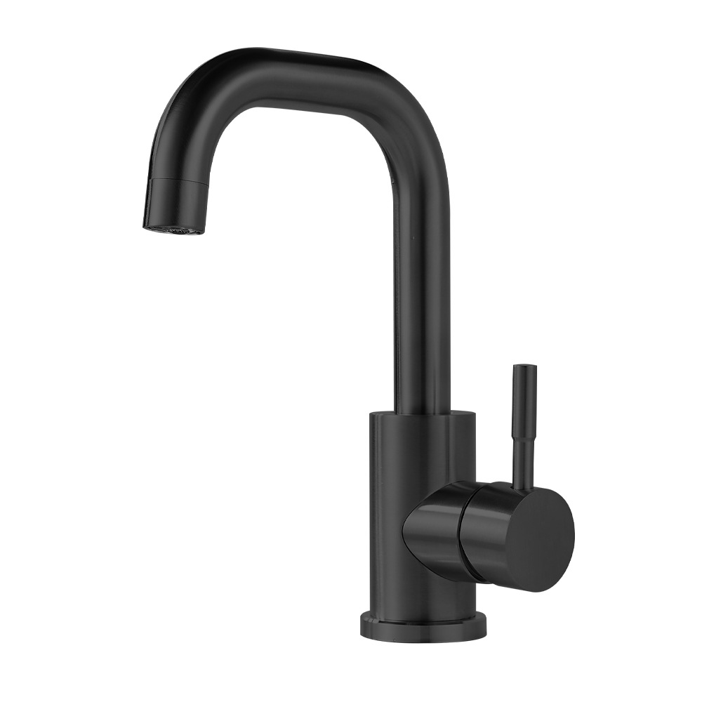 Brushed Gold Single Lever Kitchen Mixer Faucet