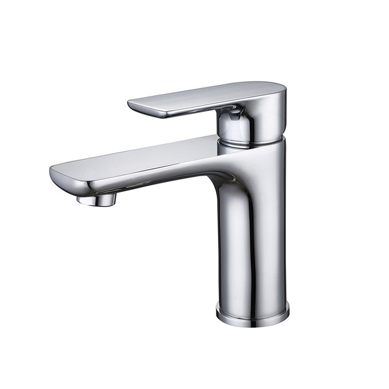 Single Lever Modern Basin Mixer Faucet, 3 Finishes Optional