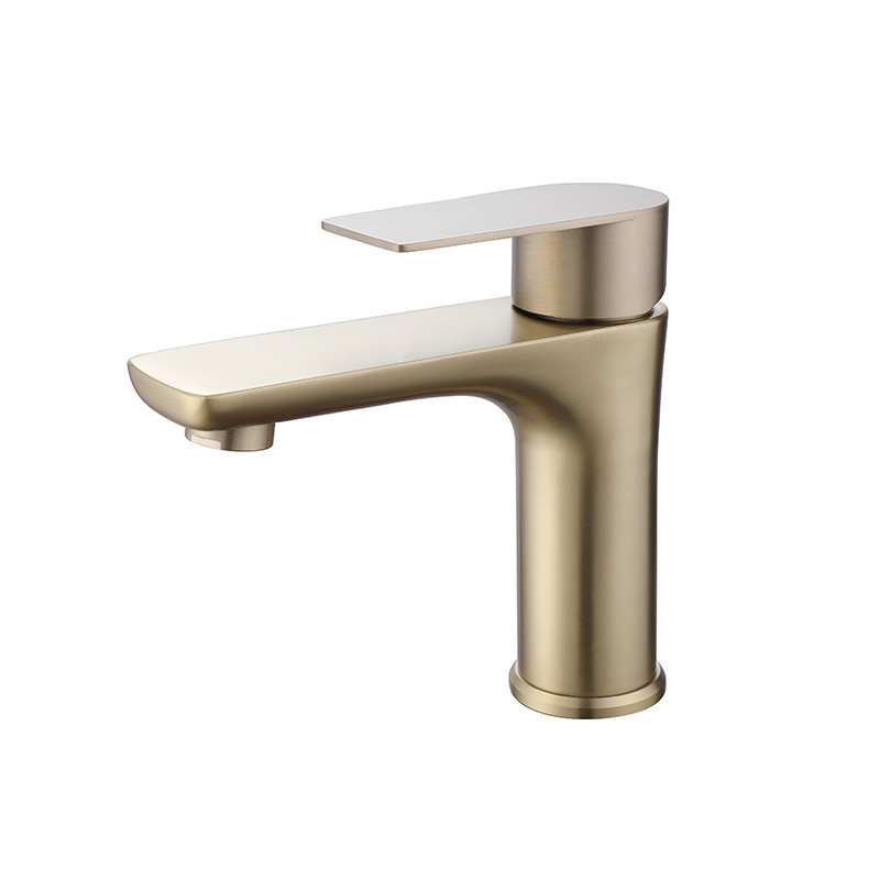 Single Lever Modern Basin Mixer Faucet, 3 Finishes Optional