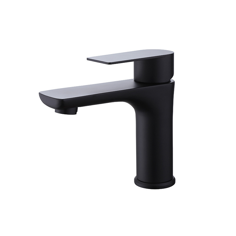Single Lever Modern Basin Mixer Faucet, 3 Finishes Optional
