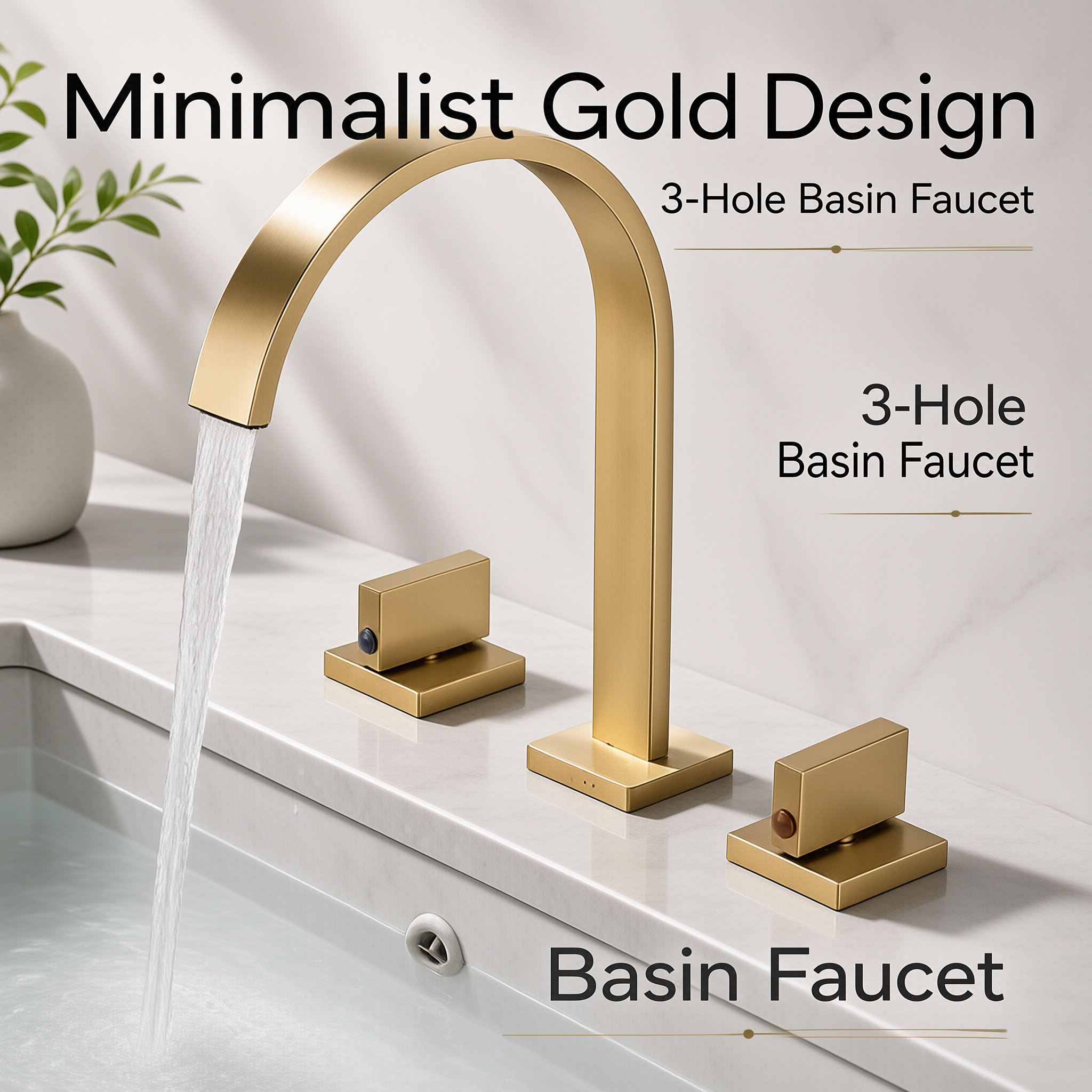 Gun Gray 5 Hole Deck Mount Bathtub Faucet Set, Freestanding Tub Tap with Handheld Shower Sprayer