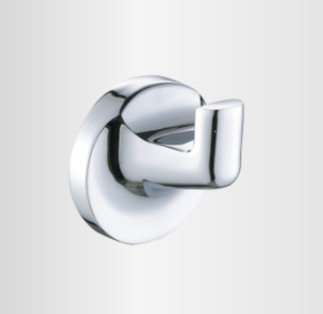 Polished Chrome 6-Piece Bathroom Hardware Set, Wall Mount Bath Accessories Kit