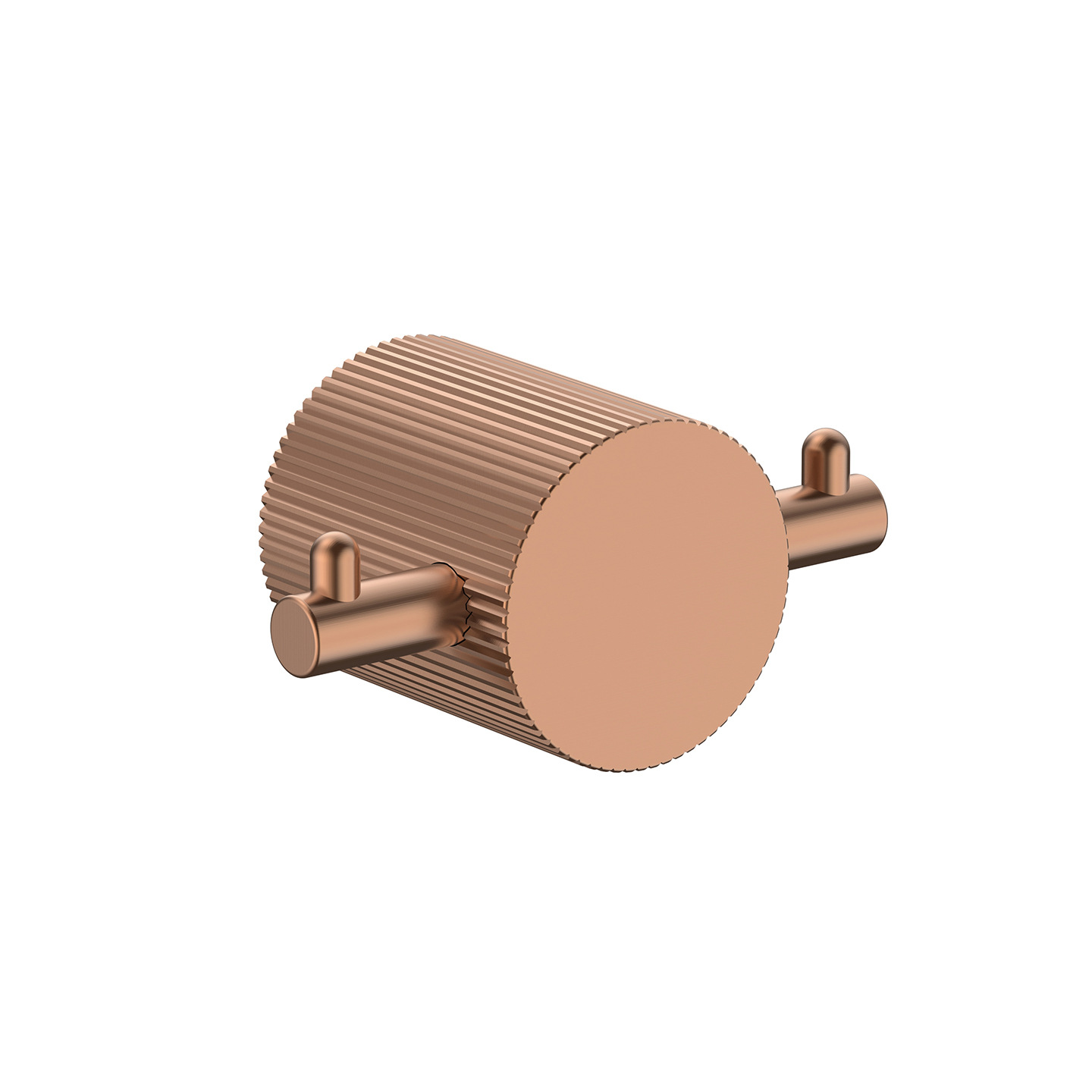 Rose Gold Fluted 8-Piece Bathroom Hardware Set, Wall Mount Luxury Bath Accessories Kit