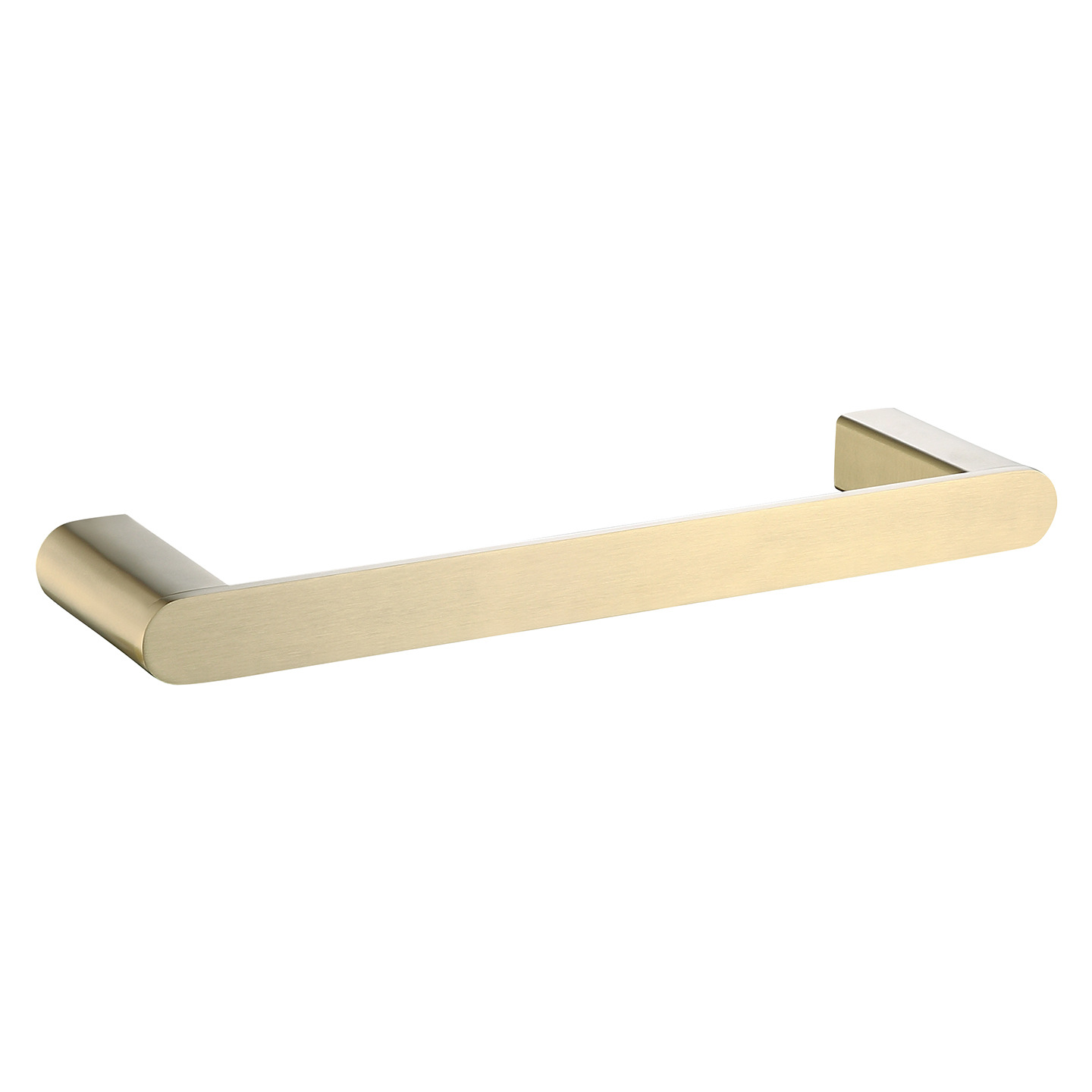 Brushed Gold Wall Mount Frosted Glass Tumbler Holder, Bathroom Toothbrush Cup Holder