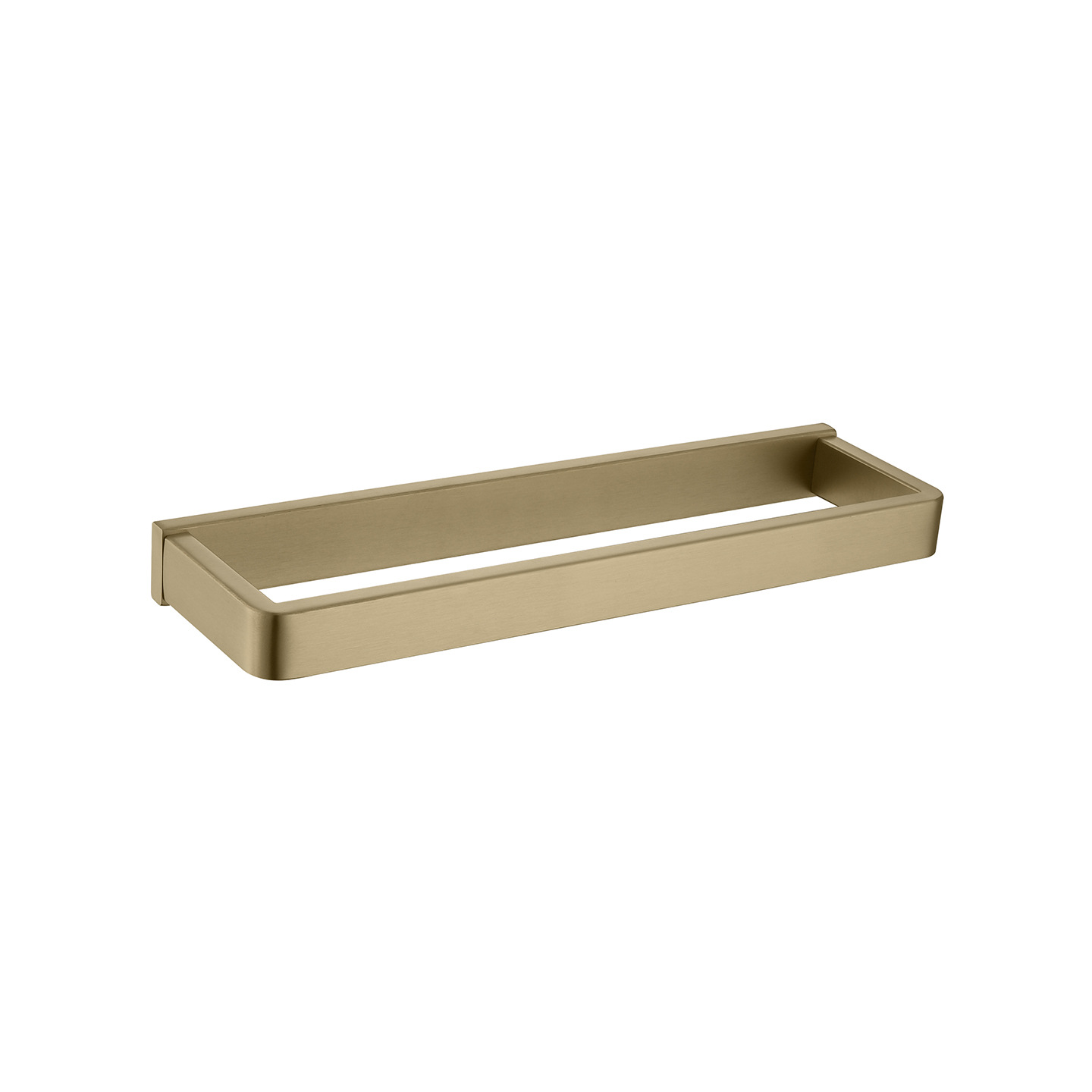 Brushed Gold 8-Piece Bathroom Hardware Set, Wall Mount Modern Bath Accessories Kit