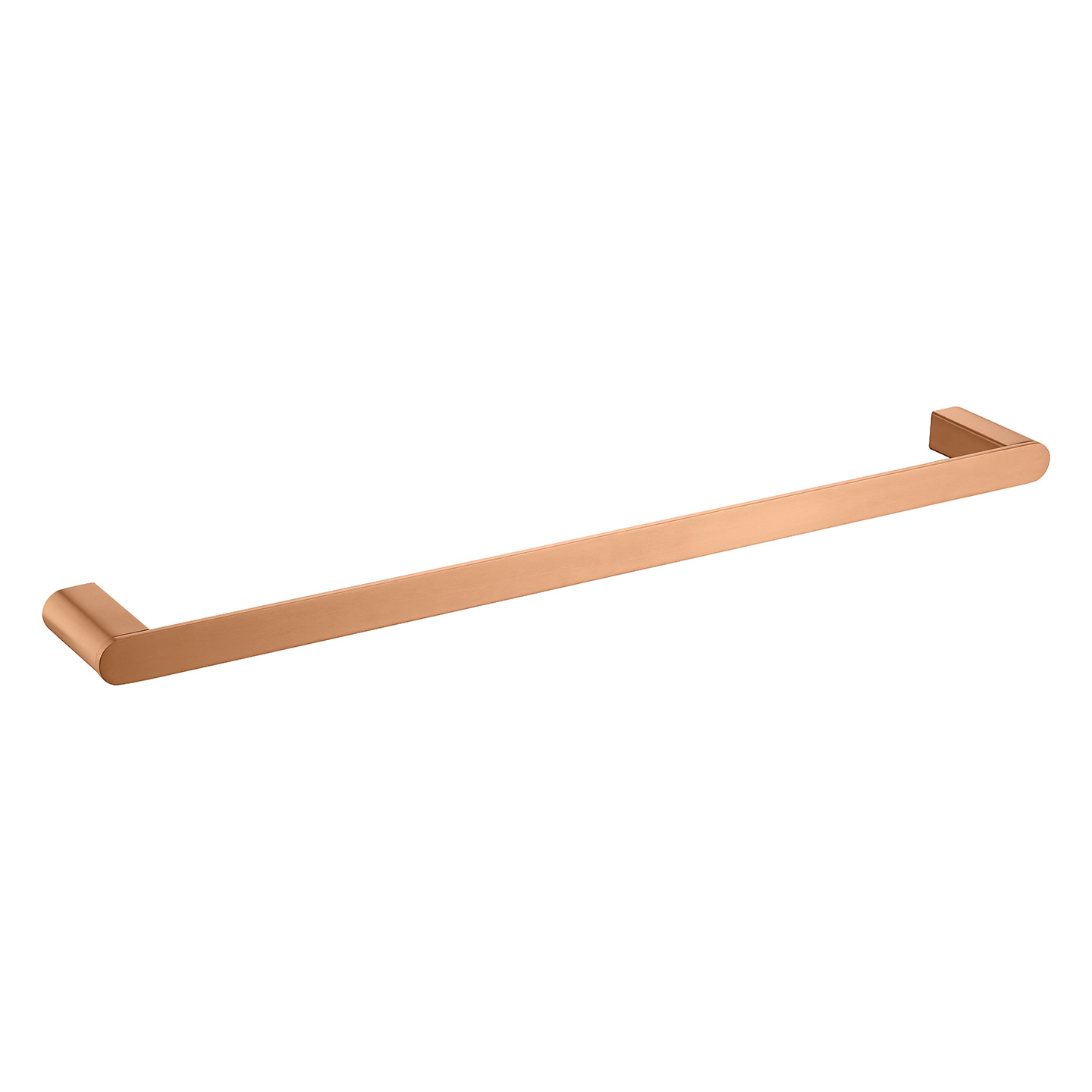 Rose Gold 9-Piece Bathroom Hardware Set, Wall Mount Modern Bath Accessories Kit