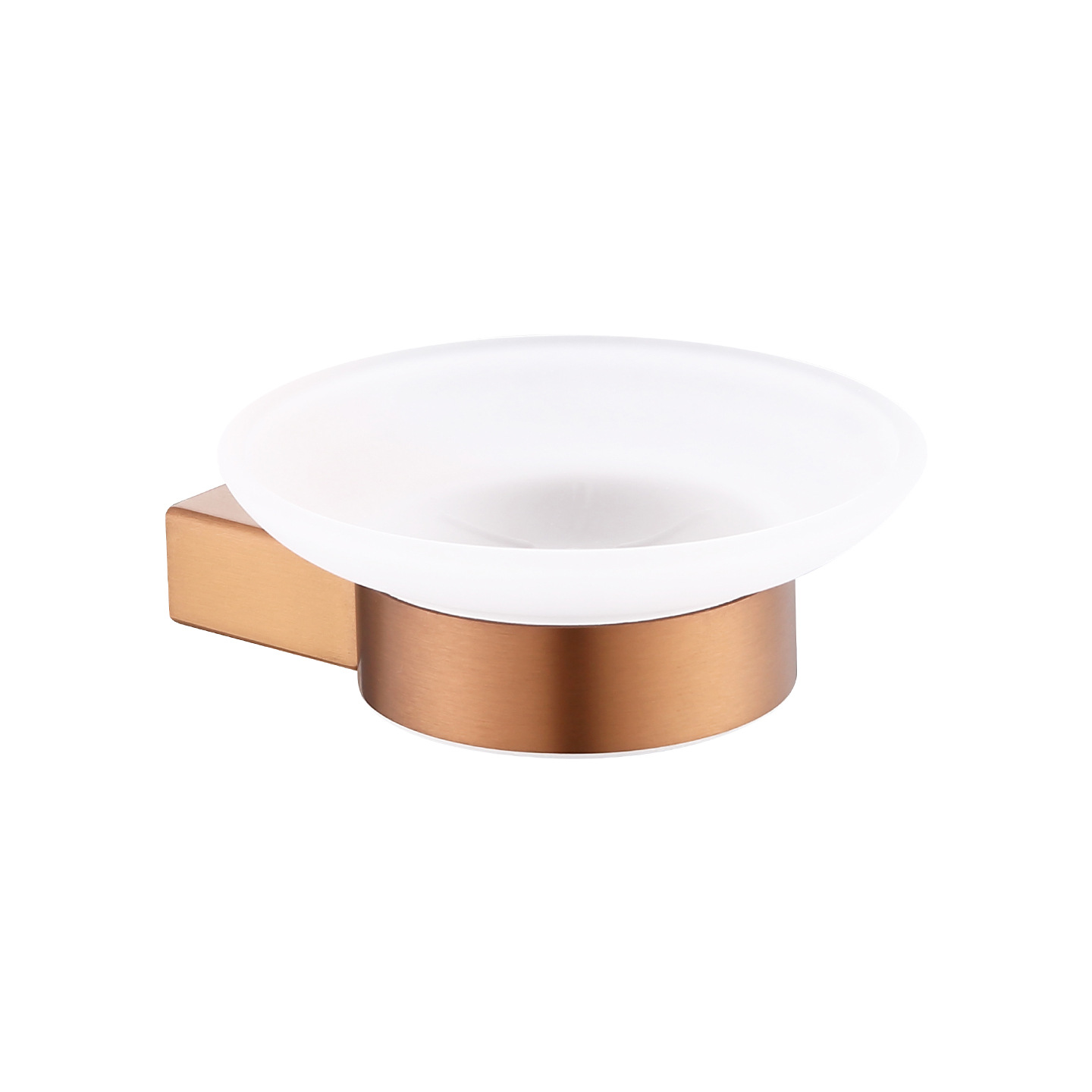 Rose Gold 9-Piece Bathroom Hardware Set, Wall Mount Modern Bath Accessories Kit