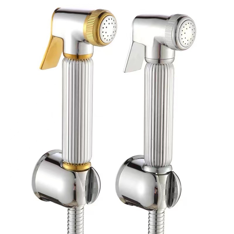 Vintage Ridged Bidet Sprayer Head, Multi Finish Handheld Toilet Spray Gun Replacement Head